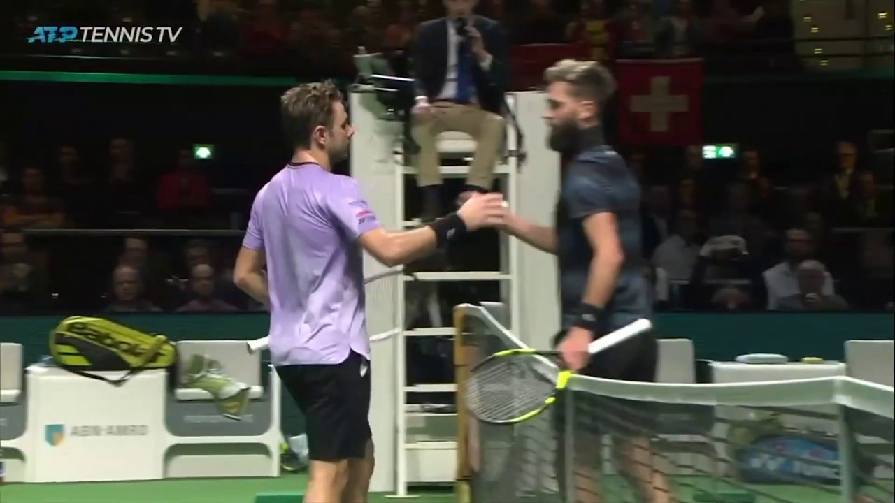 Stan Wawrinka v Benoit Paire Best Shots and Rallies Rotterdam 2019