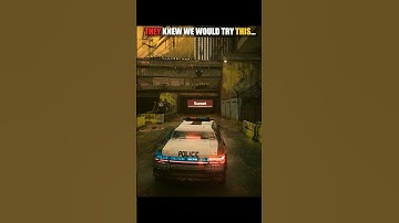 The Developers knew we would try this #shorts #cyberpunk