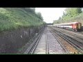 Norwood to East Grinstead, cab view - Hastings DEMU - 7 May 2016 - Hastings Blue Belle railtour