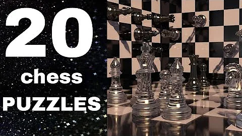 20 Chess puzzles | Mate In 1 Move | chess