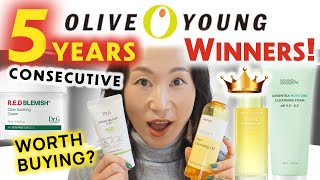 WINNERS 👑 of 5 CONSECUTIVE YEARS at OLIVE YOUNG AWARDS 2023 - Deserved? I  Korean Skincare