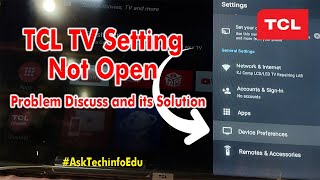How to Solve TCL setting issue | TCL TV Setting Reset screenshot 3