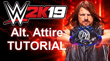 WWE2K19 Alternate Attire and Render Tutorial: Modding Made Easy by A Flying Pig!