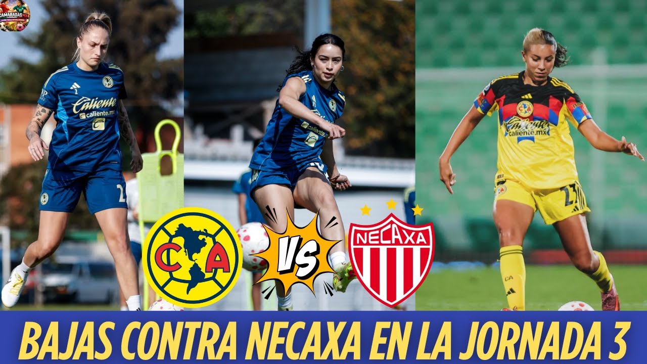🚨ANNIA MEJÍA se suma a las lesionadas del AMÉRICA FEMENIL en el arranque del torneo 