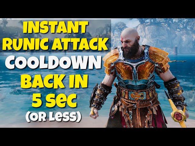 God Of War 4 Every All Kratos & Son Super Attacks, Runic Special Attacks  Fully Upgraded 
