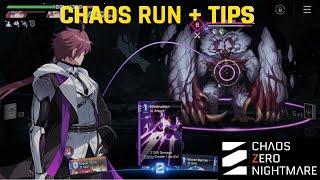 Chaos Manifestation - Run + Tips for New Players | Chaos Zero Nightmare