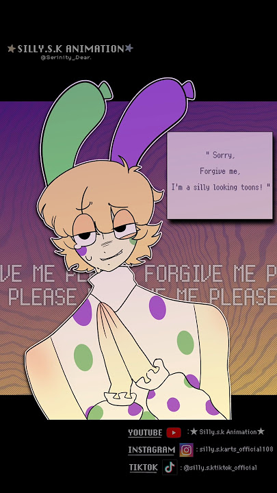 Forgive me, I'm a silly looking toon!💔🎈 [ Human Looey ] #dandysworld #trending #tweening #fypシ゚