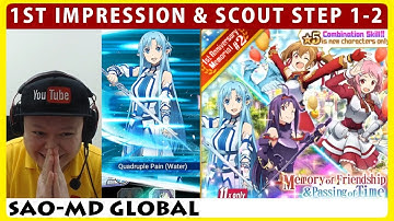 Anniversary Memorial#2 1st Impression & Scout Step 1-2 (SAO Memory Defrag)