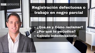 Reclamos al cobrar parte del sueldo en blanco y parte en negro (trabajo mal registrado) en Argentina