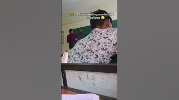 #after #attending one #lecture in #college  ₹ #trending #viralvideo #funny