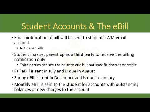 Understanding W&M Finances