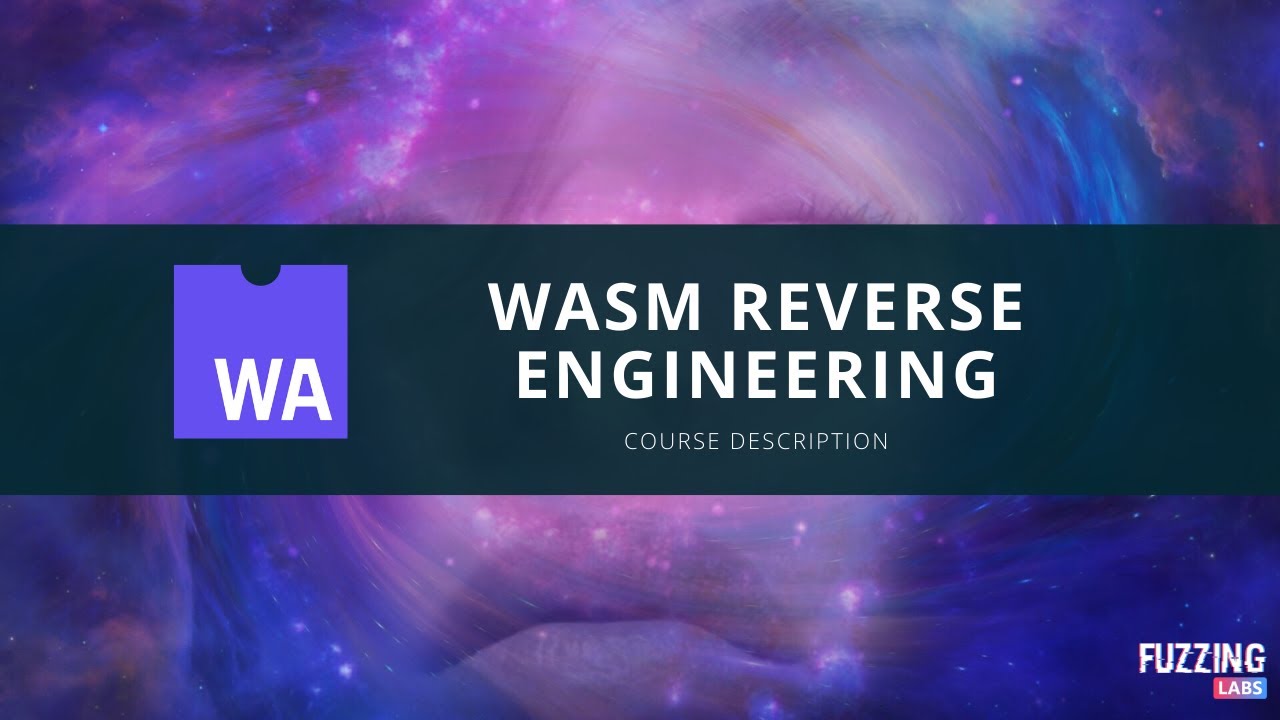 WebAssembly Reverse Engineering - Training description (Day 1) - YouTube