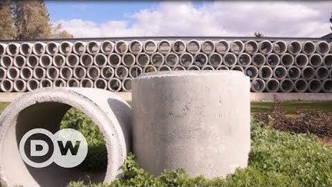 How to make a designer villa with concrete pipes