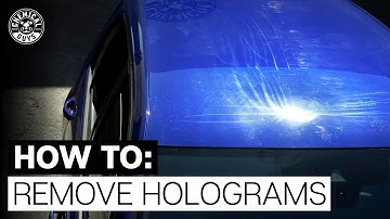 How To Get Rid Of Holograms, Buffer Trails and Swirls! - Chemical Guys