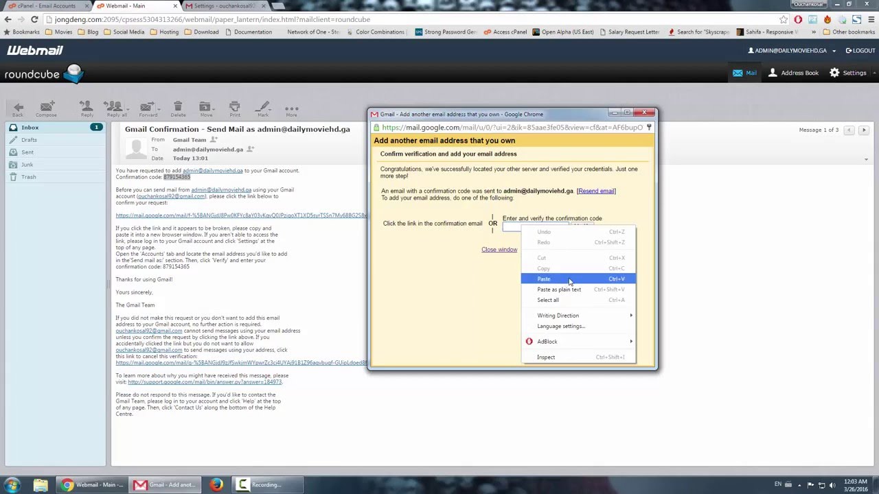 How To Link Your Own Email To Gmail YouTube How to link your own email to gmail youtube
