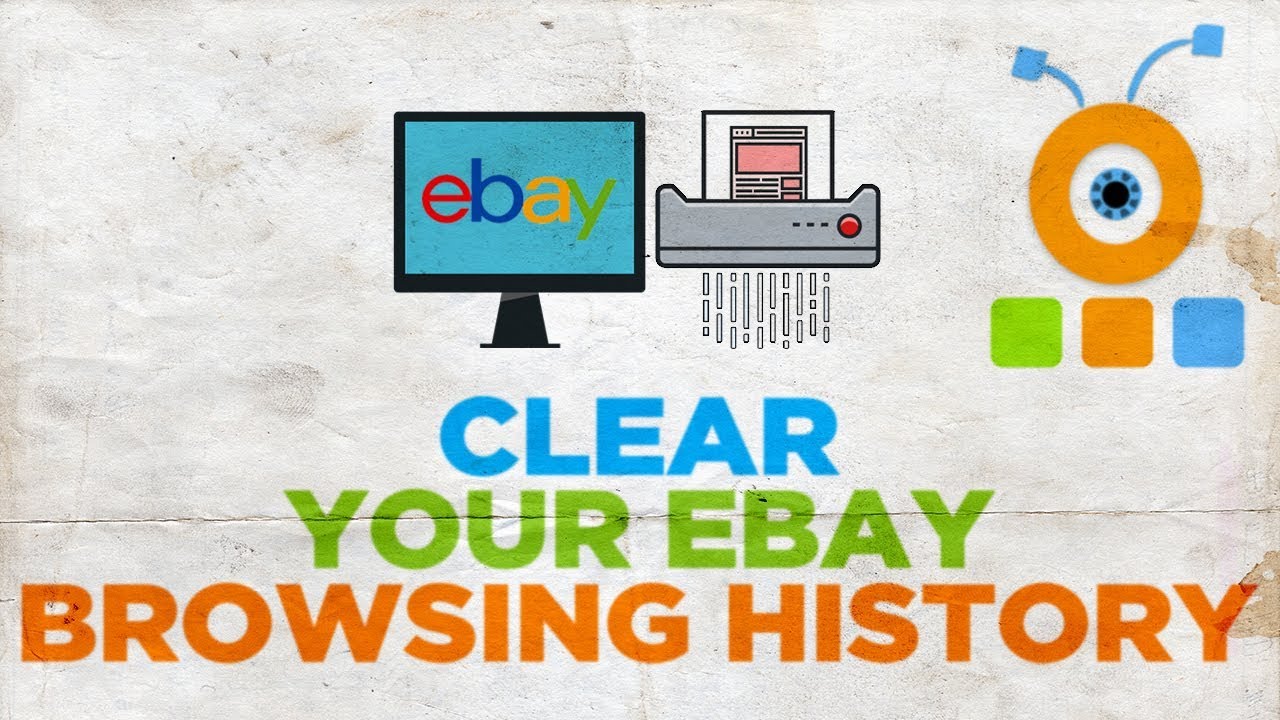 How to remove recently viewed items from ebay