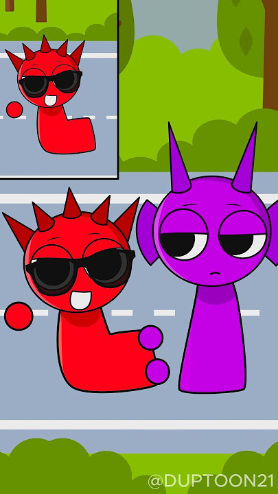 Sprunki Raddy I WOKE UP IN A NEW BUGATTI Trend Animation #sprunki #shorts #duptoon21