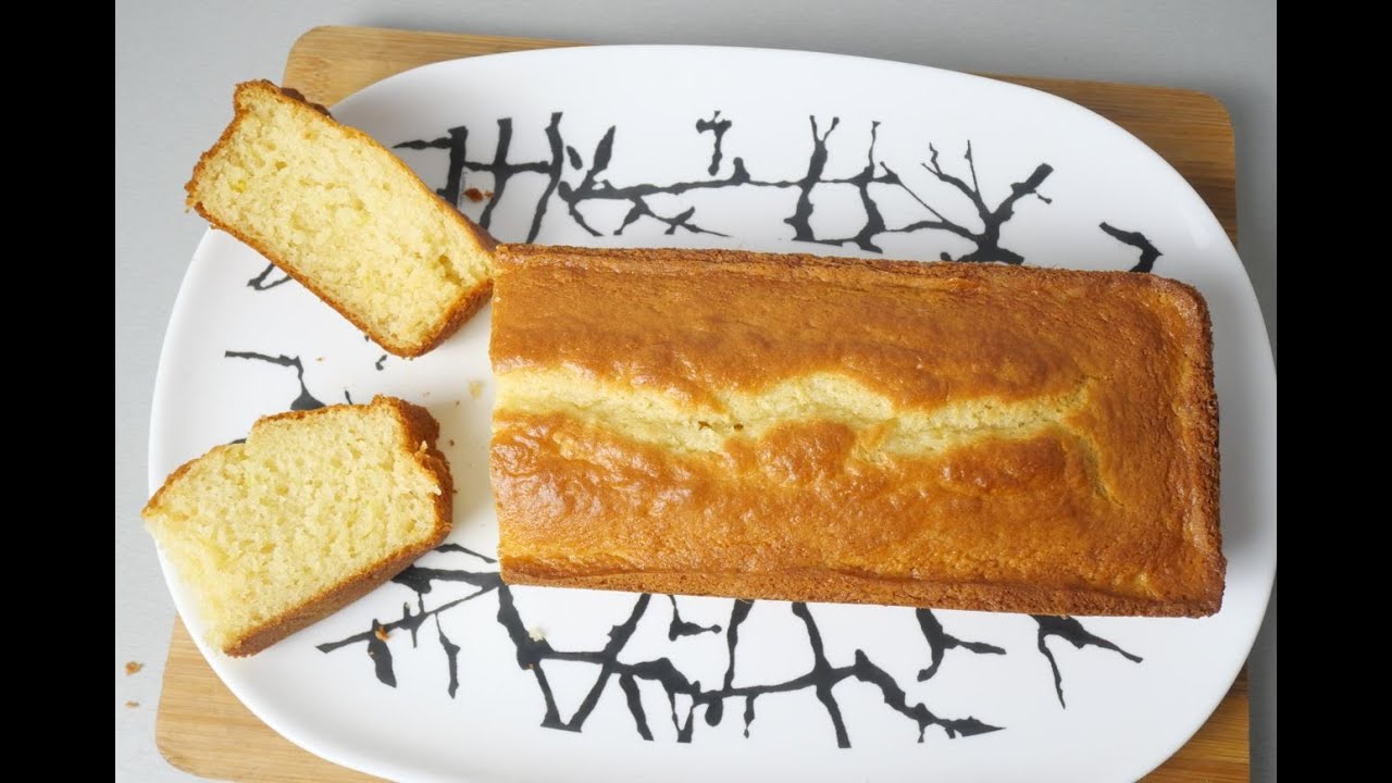 recette de gâteau nature à la farine de manioc/ cake à la farine de manioc simple et rapide