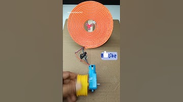 Turning a Metal Gear Motor Into a Neon Strip Light Generator!🤩 #diy #generator #innovation