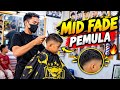 TEKNIK DASAR CUKUR MID FADE 💈🔥