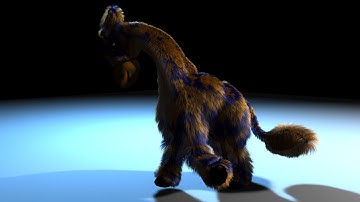 LightWave test - Image Sequence to Video - FiberFX