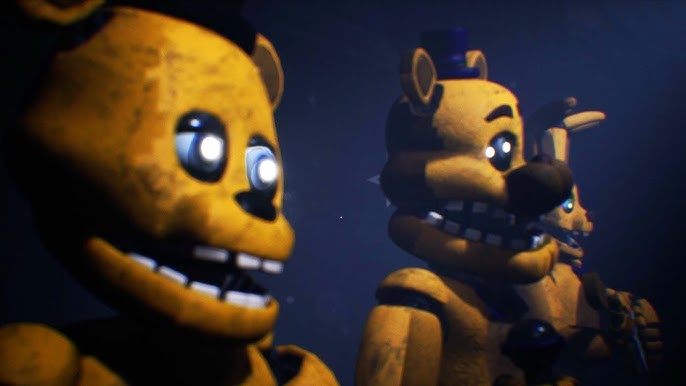 HUNTED BY FREDBEAR THROUGH HIS NEW DINER..  FNAF Those Nights at  Fredbear's New Destiny 