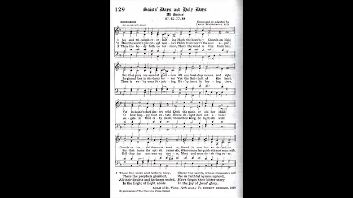 Joy and Triumph Everlasting (Bourgeois)