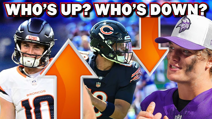 Stock Up, Stock Down: Biggest NFL Preseason Surprises Week 1