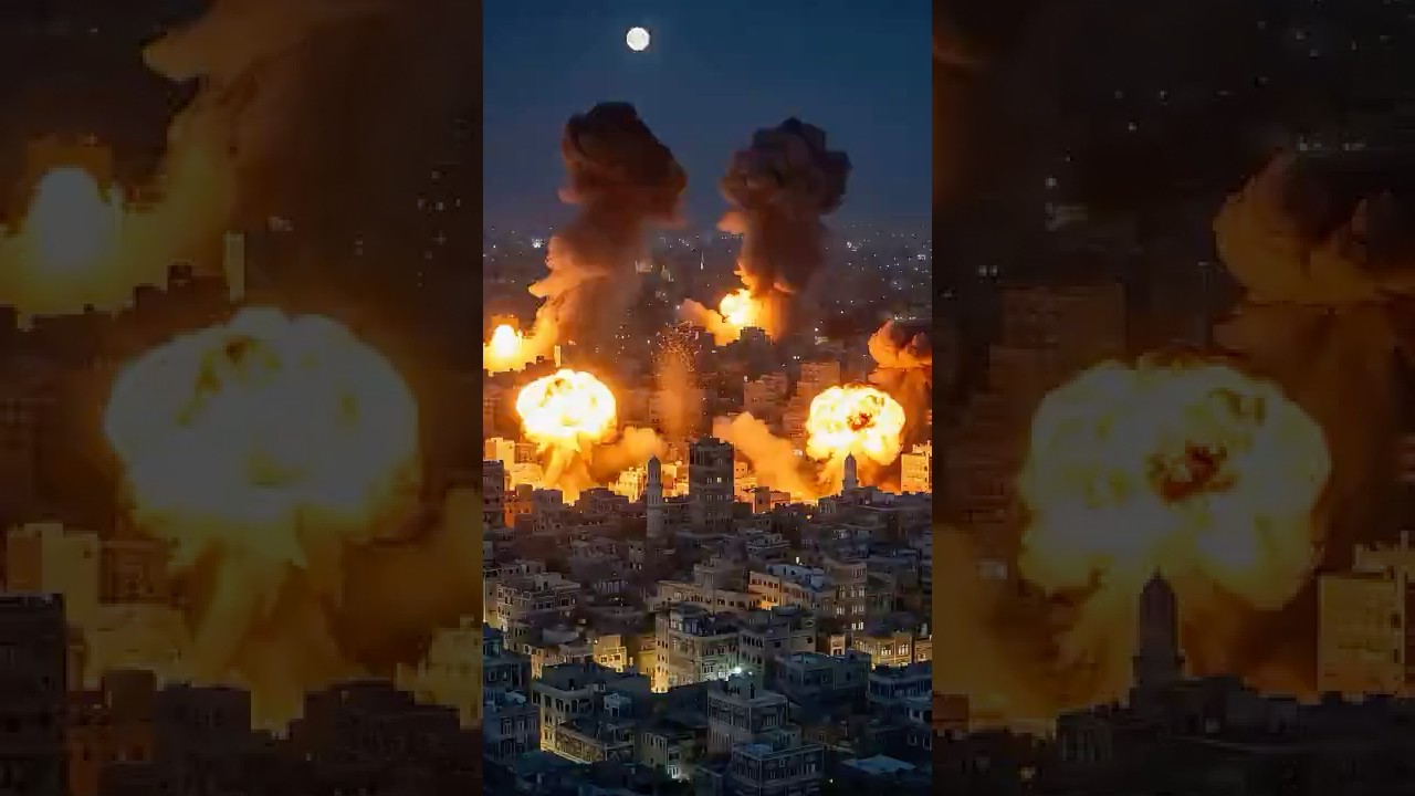 🔴Israel Serang Sanaa dan Al-Jawf di Yaman dalam Serangan Terbaru terhadap Houthi