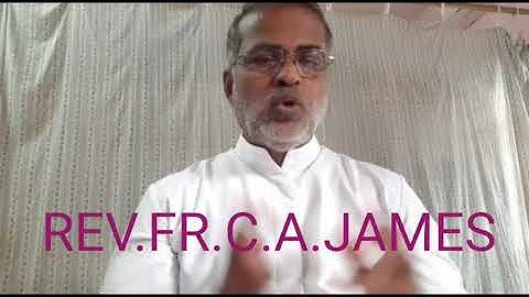 SERMON FOR THE 4TH SUNDAY OF ADVENT BY REV.FR.C.A.JAMES