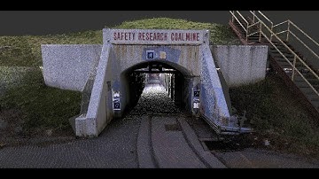 DARPA SubT Challenge Tunnel Circuit: Safety Research Mine Point Cloud Flythrough