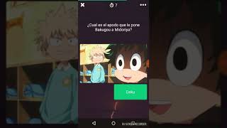 〖♦Quiz de boku no hero academia ♦〗⦅anime amino⦆