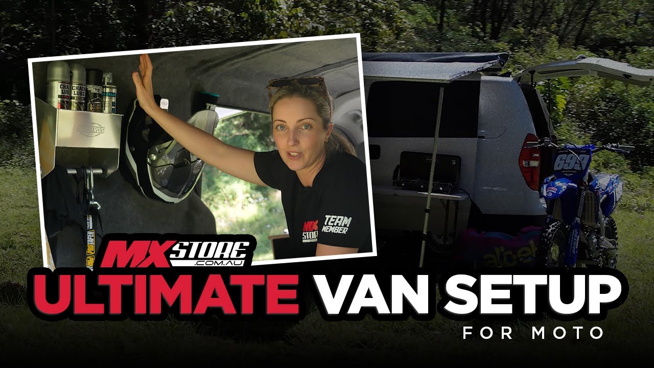 Ultimate Van Setup for Motocross MXstore YouTube