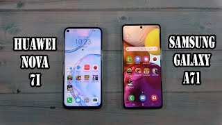 Huawei nova 7i vs Samsung Galaxy A71 | SpeedTest and Camera comparison