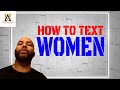 How To Text Women (@The Alpha Male Strategies Show)