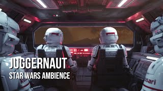 Republic Juggernaut Cabin | Star Wars Ambience | Interior Sound, Battle Noises, Radio Chatter