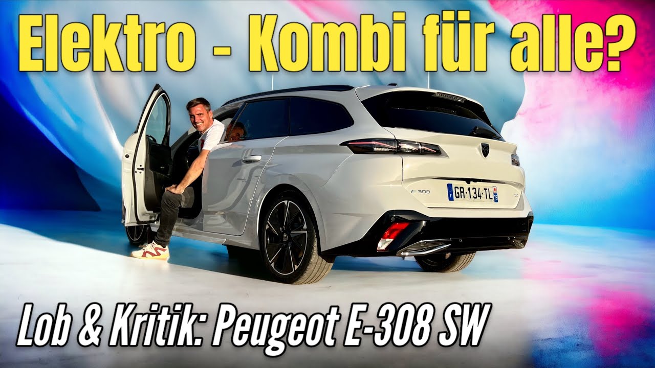 Peugeot E-308 SW: Elektro-Kombi im Test