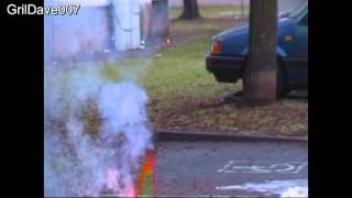 Odpálení Mini Ohňostroje V Pardubicích Firing Mini Fireworks In Pardubice