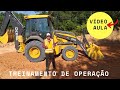 ENSINANDO COMO OPERAR RETROESCAVADEIRA JONH DEERE - CURSO ONLINE EAD