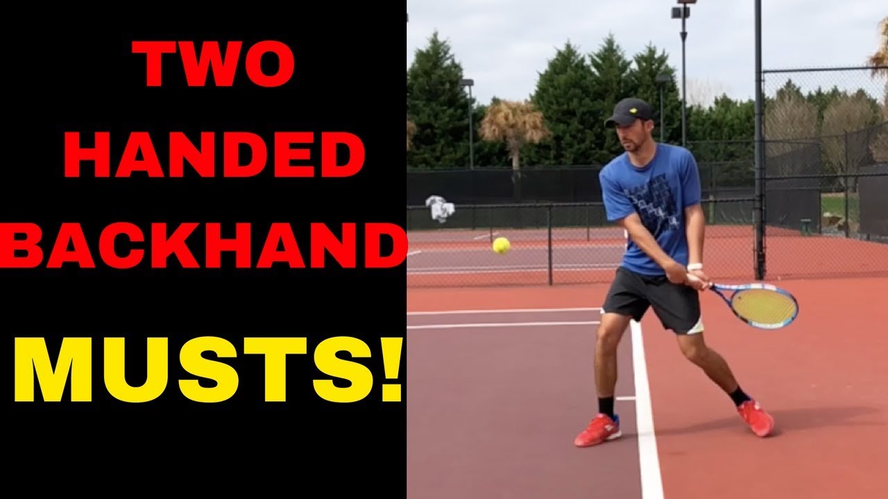 Learn the KEY POINTS of a SUCCESSFUL TWO HANDED BACKHAND! YouTube