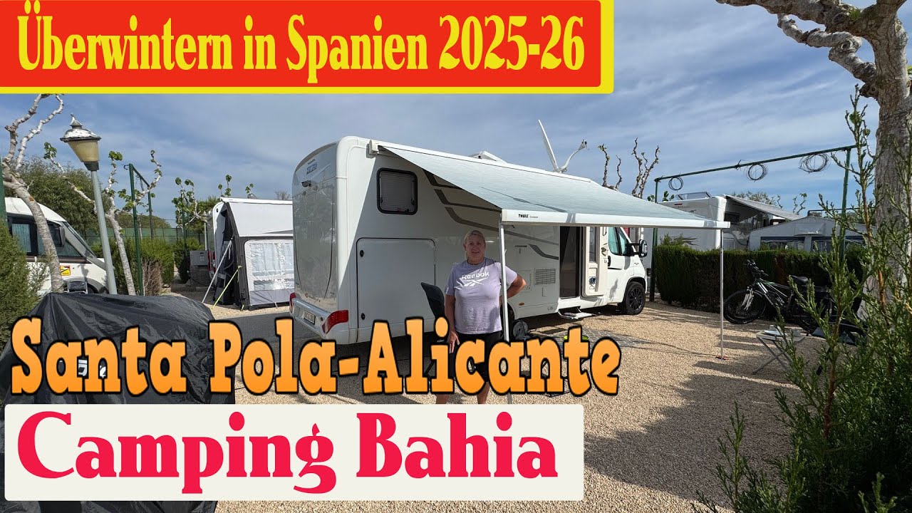 Entsetzten auf CP La Fuente in Fortuna wir reisen sofort weiter nach Santa Pola auf den CP Bahia