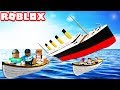 SURVIVE A SINKING SHIP IN ROBLOX