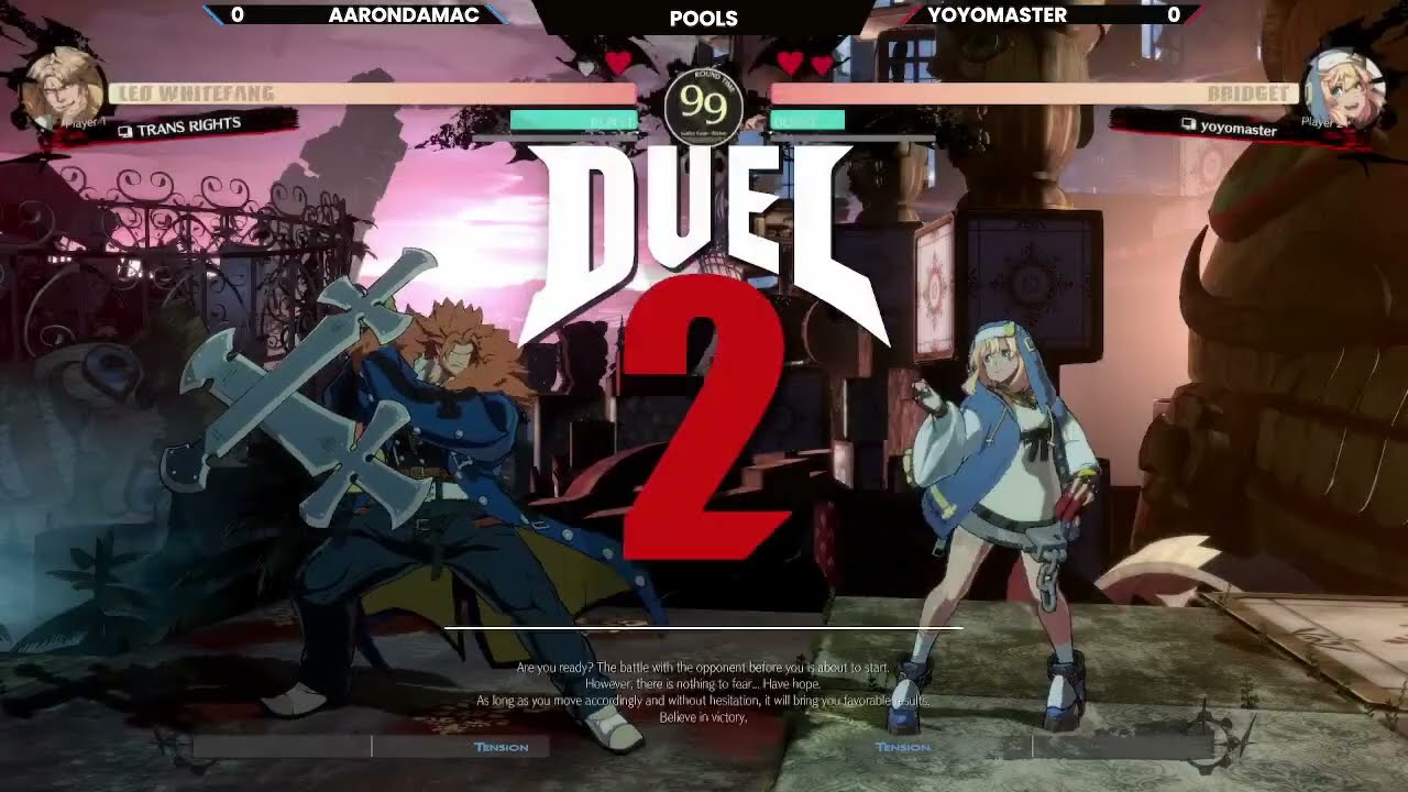 [GGST] Leo vs Bridget (Aarondamac vs Yoyomaster) [Guilty Gear Strive] Aegis Esports