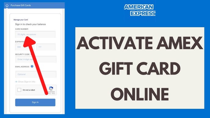 How To Check American Express Gift Card Balance - Cardtonic