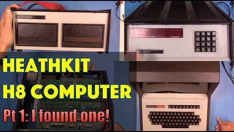 The Heathkit H8 Computer - Part 1: First looks