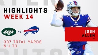 Josh Allen Highlights vs. Jets