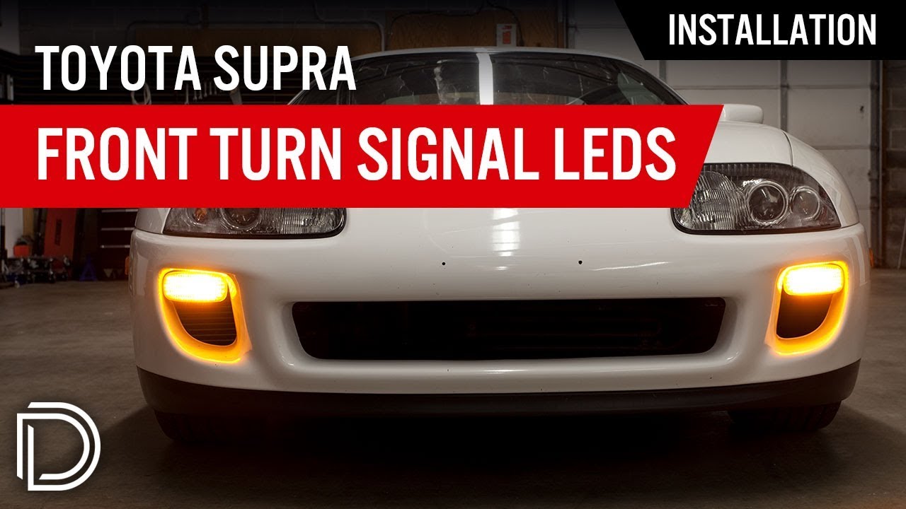 How To Install Toyota Supra Turn Signal Leds