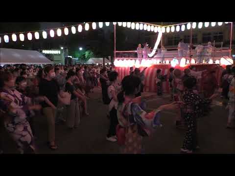 炭坑節　2022年浅草東本願寺盆踊り２１　東京都台東区