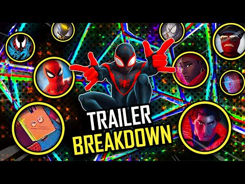 SPIDER-MAN Across The Spider-Verse Trailer Breakdown | Easter Eggs, Hidden Details & New Characters