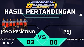 DAYANG PUTRI CUP 2024 II JOYO KENCONO (Sidoharjo jambon)vs PSJ (Dayakan Badegan) 3 set tanpa balas🔥